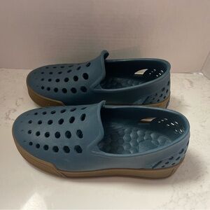 Joybees Kids Slip-on Jordan Skate Sneaker Blue Size J2